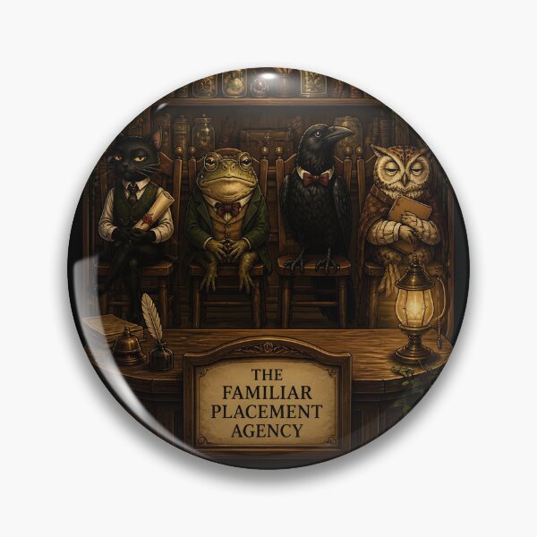 Item preview, The Familiar Placement Agency designed and sold by FringeInk.