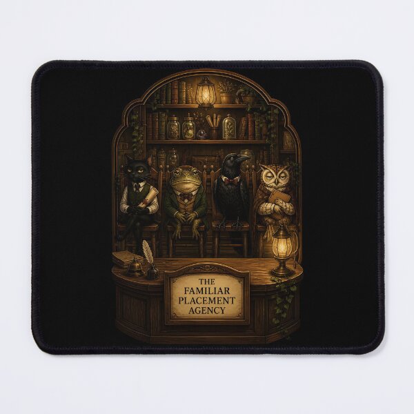 Item preview, The Familiar Placement Agency designed and sold by FringeInk.
