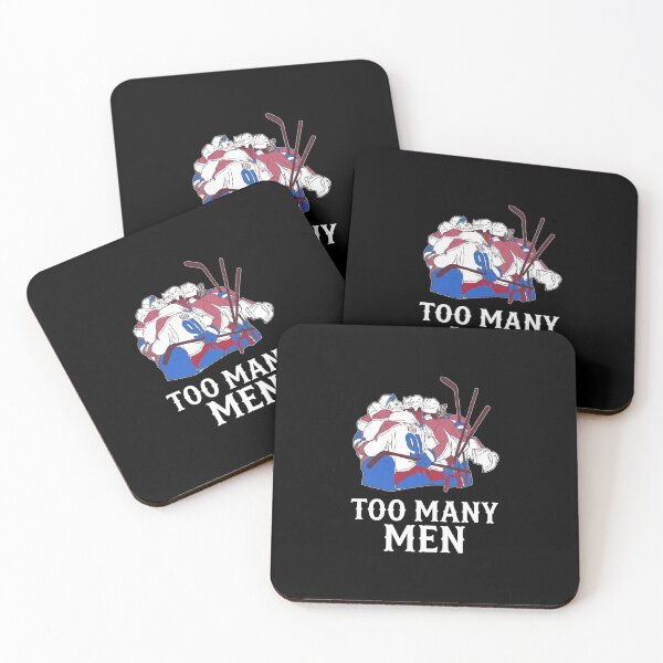Item preview, Too Many Men On The Ice Hockey Hug designed and sold by JAMESJOHNLA.
