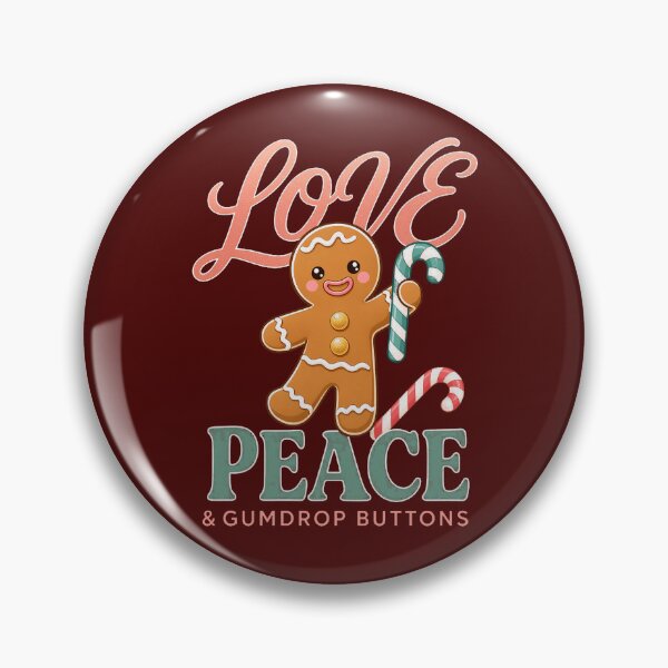 Item preview, Love Peace And Gumdrop Buttons designed and sold by lancelotgrif.