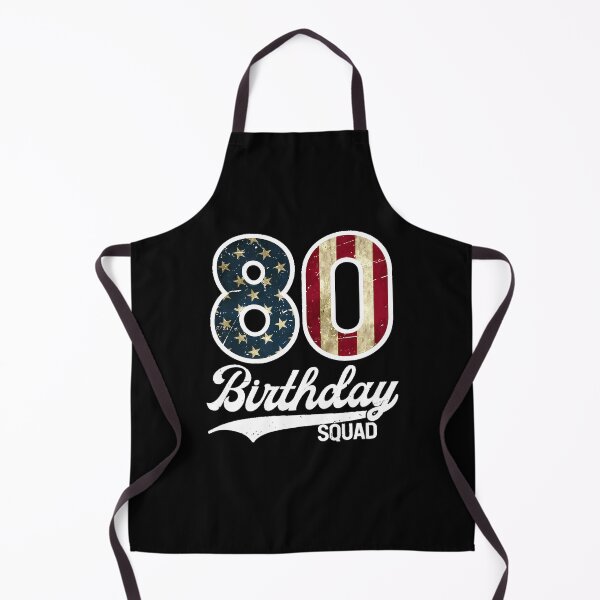 Item preview, Vintage 80 Birthday Squad Patriotic Stars designed and sold by weitzmanronald.
