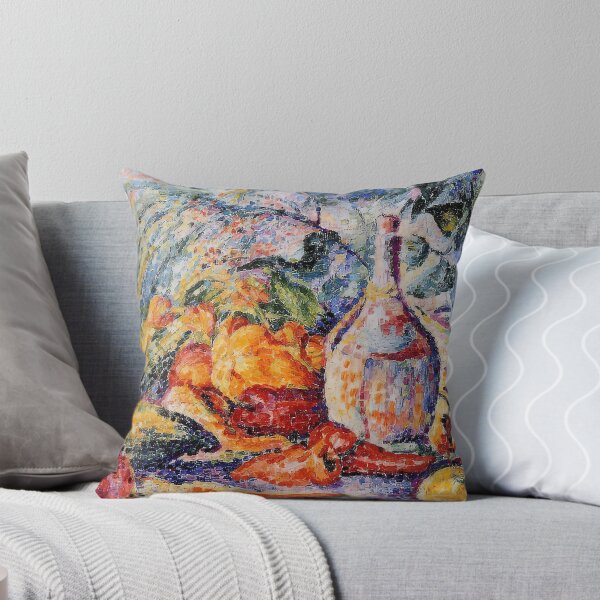 Item preview, Still life with bottle of wine designed and sold by NeonCanvasDream.