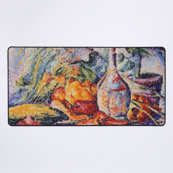 Item preview, Still life with bottle of wine designed and sold by NeonCanvasDream.