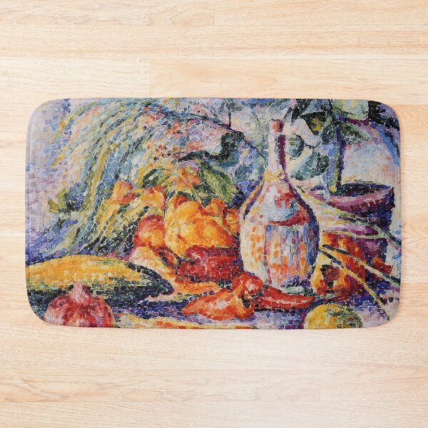Item preview, Still life with bottle of wine designed and sold by NeonCanvasDream.
