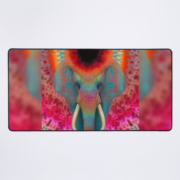 Item preview, The Elephant's Rainbow Mandala designed and sold by MongLongStudio.