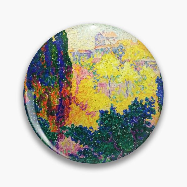 Item preview, The cypresses at cagnes designed and sold by NeonCanvasDream.