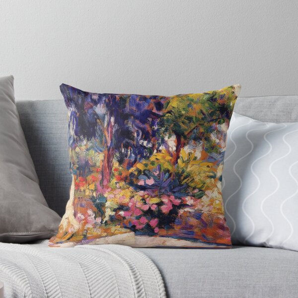 Item preview, The flowered terrace designed and sold by NeonCanvasDream.