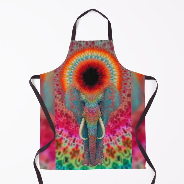 Item preview, The Elephant's Rainbow Mandala designed and sold by MongLongStudio.