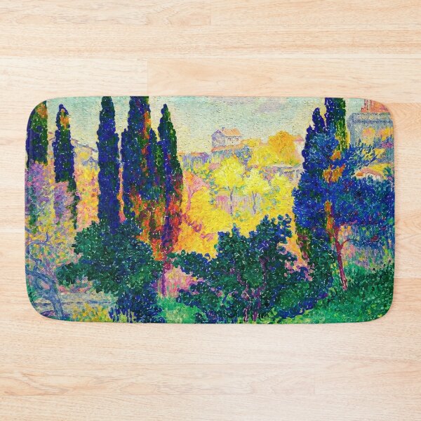 Item preview, The cypresses at cagnes designed and sold by NeonCanvasDream.