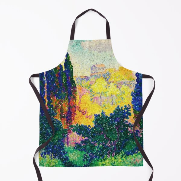 Item preview, The cypresses at cagnes designed and sold by NeonCanvasDream.