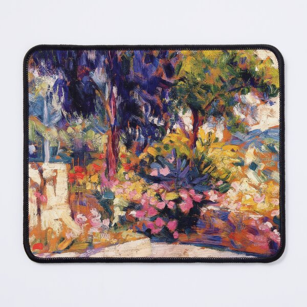 Item preview, The flowered terrace designed and sold by NeonCanvasDream.