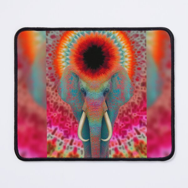 Item preview, The Elephant's Rainbow Mandala designed and sold by MongLongStudio.