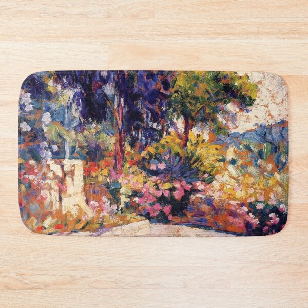 Item preview, The flowered terrace designed and sold by NeonCanvasDream.