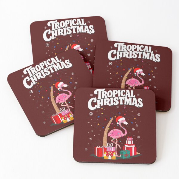 Item preview,  Tropical Flamingo Christmas  designed and sold by lancelotgrif.