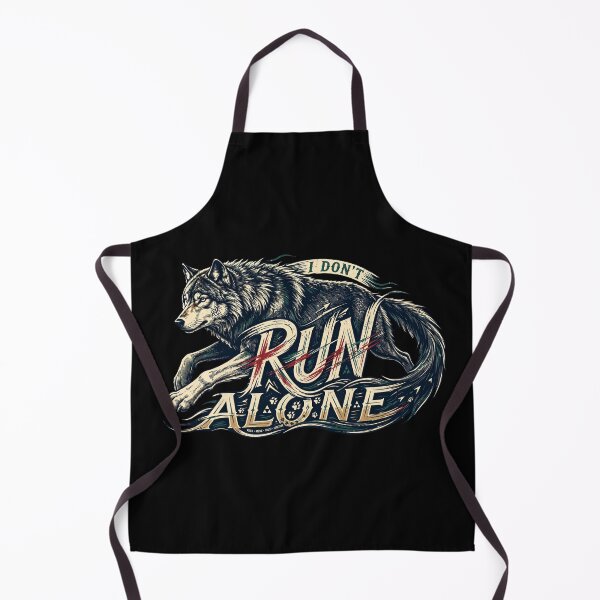 Item preview, I Don’t Run Alone Wolf Design, Wolf Pack Artwork, Wolves Graphic, Wolf Lover Gift, Wolf Pack Shirt, Wildlife Art, Wilderness Design, Wild Wolf Artwork, Nature Lover Gift designed and sold by Typologystudios.