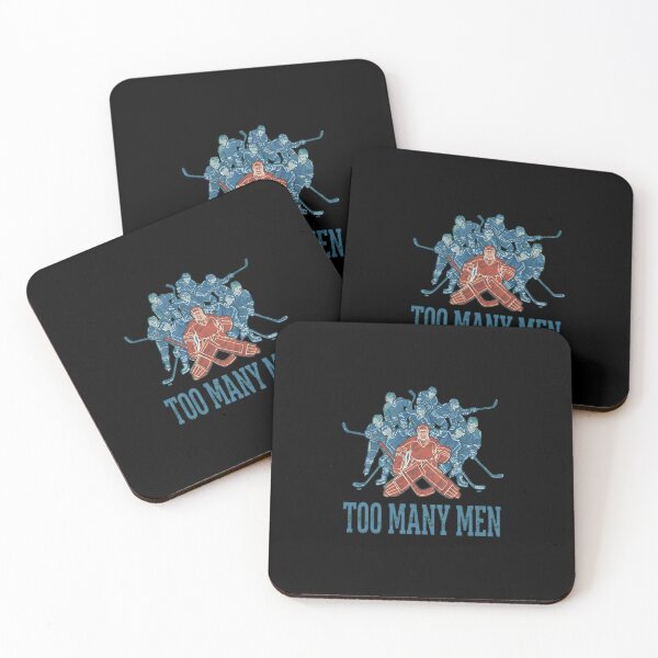 Item preview, Too Many Men Hockey Goalie Penalty designed and sold by JAMESJOHNLA.