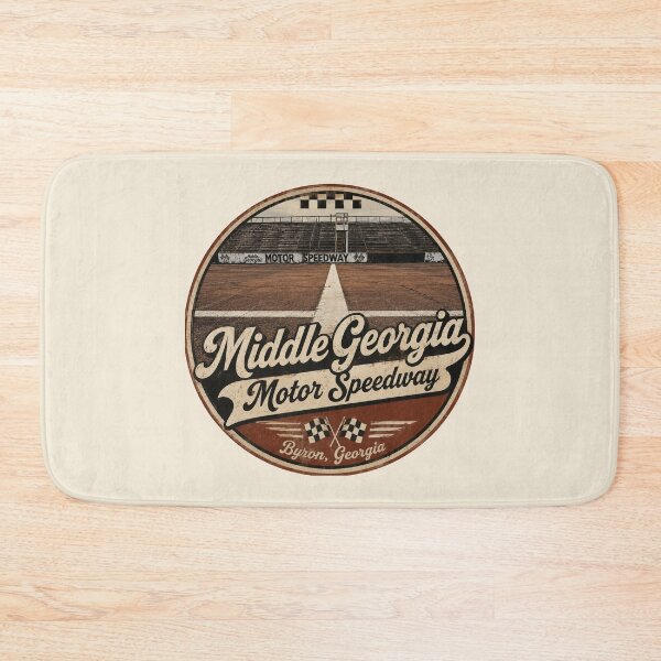 Item preview, Vintage Middle Georgia Motor Speedway Byron GA - Historic Racetrack designed and sold by Apex & Anthem .