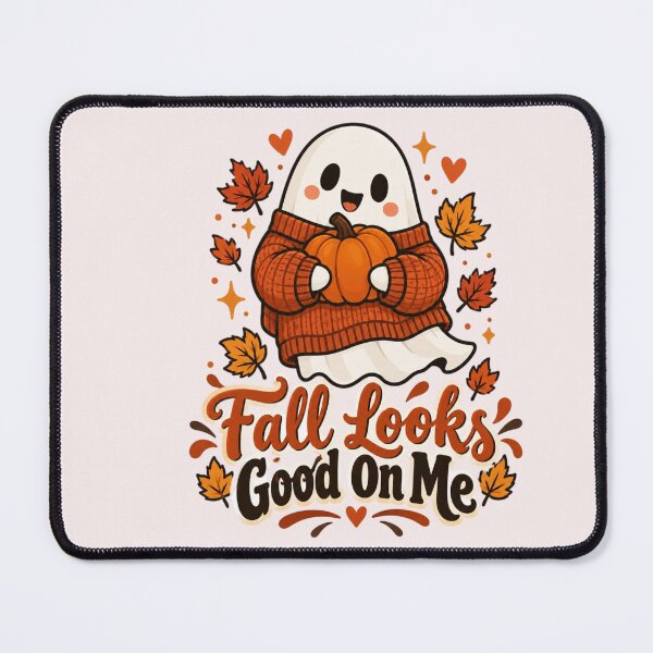 Item preview, Cute Fall Ghost Pumpkin Sweater – Autumn Halloween designed and sold by Sanika arts .