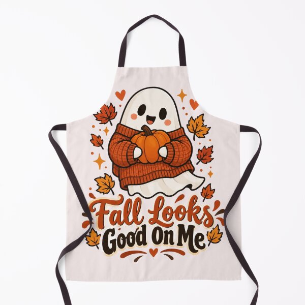 Item preview, Cute Fall Ghost Pumpkin Sweater – Autumn Halloween designed and sold by Sanika arts .