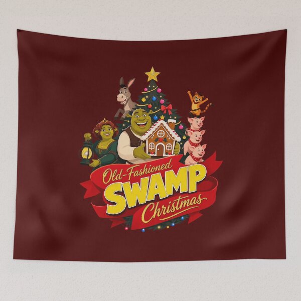 Item preview, Old Fashioned Swamp Christmas designed and sold by lancelotgrif.