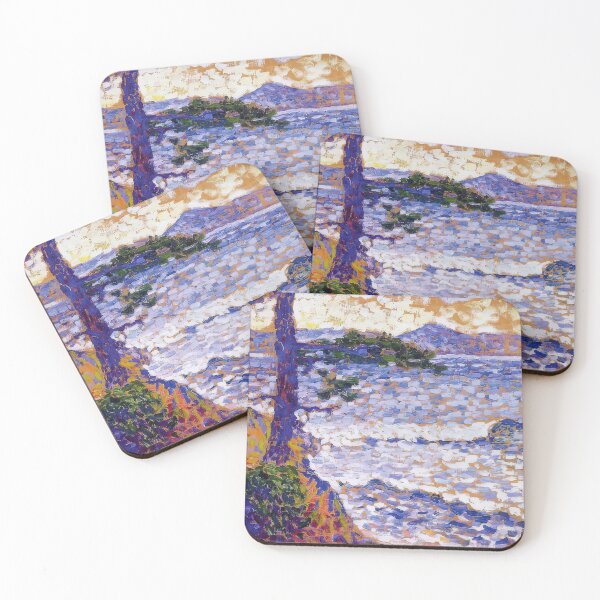 Item preview, The mediterranean coast designed and sold by NeonCanvasDream.