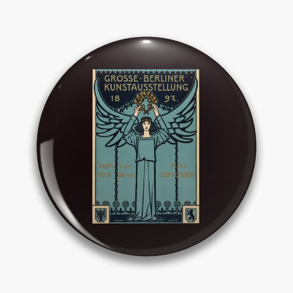 Artikelvorschau, Große Berliner Kunstausstellung 1897 Vintage Jugendstil entworfen und verkauft von hamid-lew-haven.