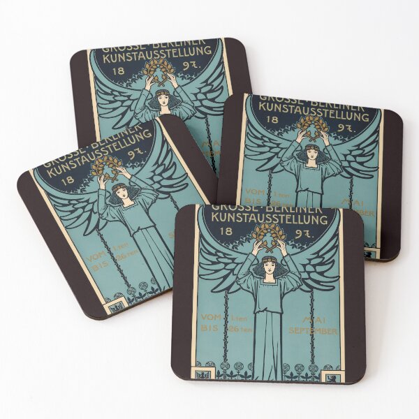 Artikelvorschau, Große Berliner Kunstausstellung 1897 Vintage Jugendstil entworfen und verkauft von hamid-lew-haven.
