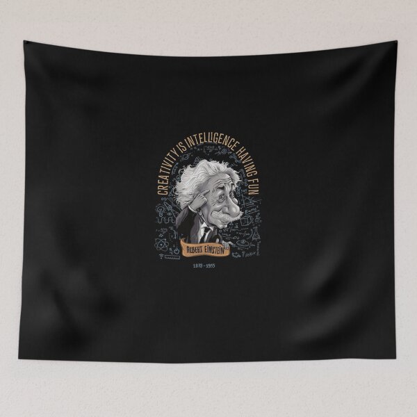 Item preview, Creativity Is Intelligence Having Fun Science Graphic designed and sold by PerryPerales.
