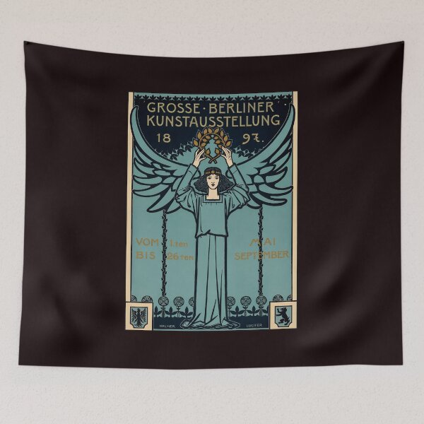 Item preview, Grosse Berliner Kunstausstellung 1897 Vintage Art Nouveau designed and sold by hamid-lew-haven.