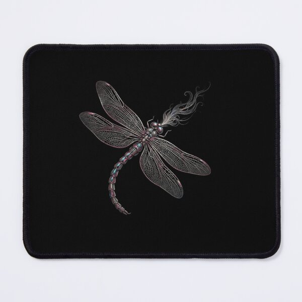 Item preview, Realistic Dark Dragonfly Detailed Wing Insect Nature Graphic designed and sold by Ostericaimusa.