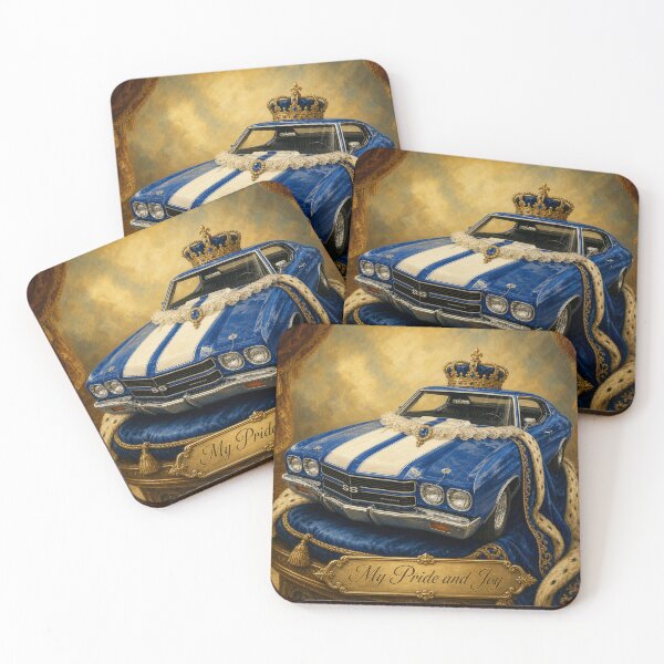 Item preview, 1970 Chevelle SS "My Pride and Joy" Royal Muscle Car Art designed and sold by Automotive Art by Greg.