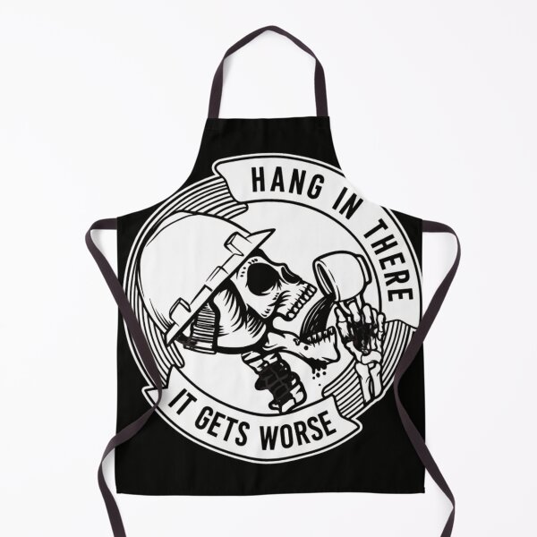 Item preview, Hang In There Work Skeleton designed and sold by haitrieuic96.