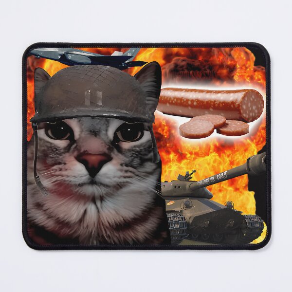 Item preview, Circumcision Survivor Funny Cat Meme designed and sold by Rtkobayashi.