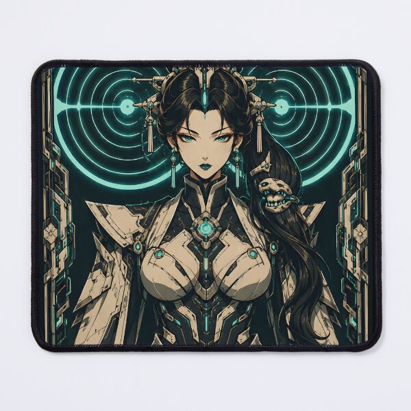 Item preview, Empress Futakuchi-onna of the Double Sign – Mecha Yokai Anime designed and sold by Apocalyptic Art Studio.