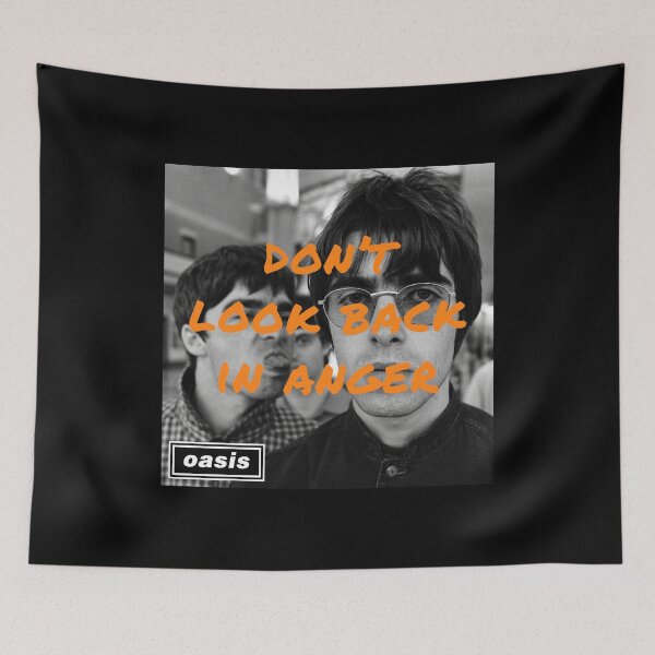 Item preview, Don’t Look Back in Anger – Britpop 90s Vintage Music Poster designed and sold by jepmexzemex.