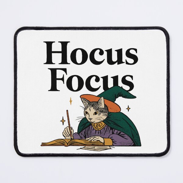 Item preview, Hocus Focus Witch Cat designed and sold by GrooveAndGlow.