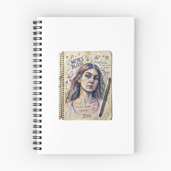 Item preview,  Weyes blood music album cover art typography designed and sold by ARTeez⭐️⭐️⭐️⭐️⭐️.