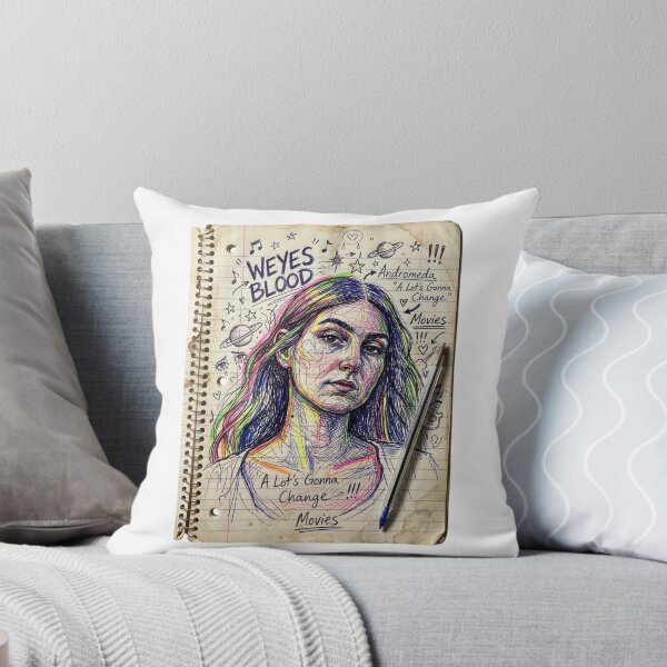 Item preview,  Weyes blood music album cover art typography designed and sold by ARTeez⭐️⭐️⭐️⭐️⭐️.