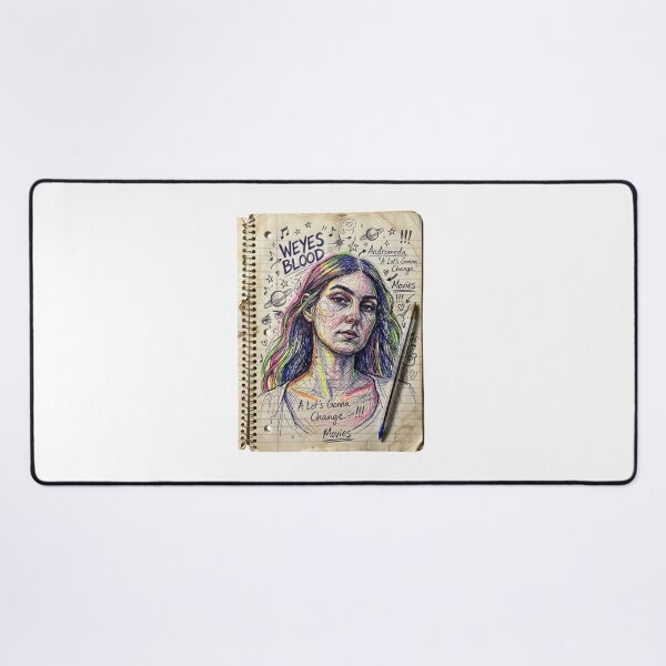 Item preview, Weyes blood music album cover art typography designed and sold by ARTeez⭐️⭐️⭐️⭐️⭐️.