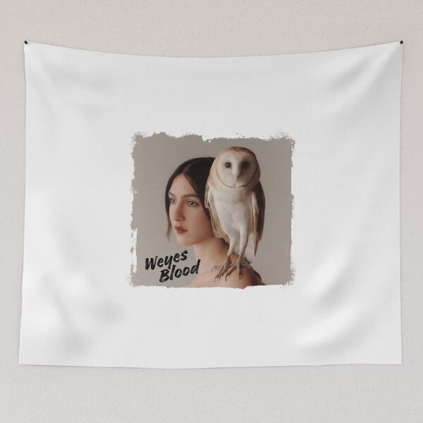 Item preview, Weyes blood music album cover art typography designed and sold by ARTeez⭐️⭐️⭐️⭐️⭐️.