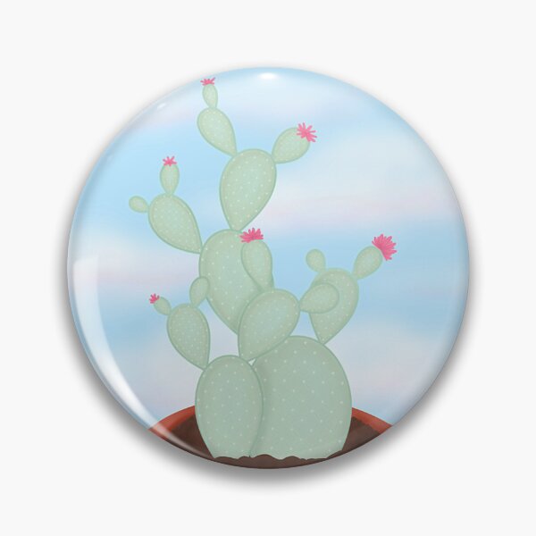 Item preview, Bunny Ear Cactus. designed and sold by WILDCARDARTCO.