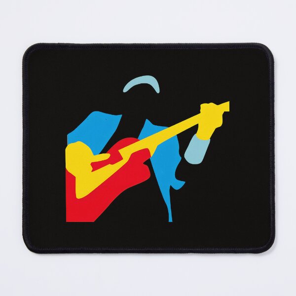Item preview, Abstract Guitar Player Pop Art designed and sold by farris-emel-art.
