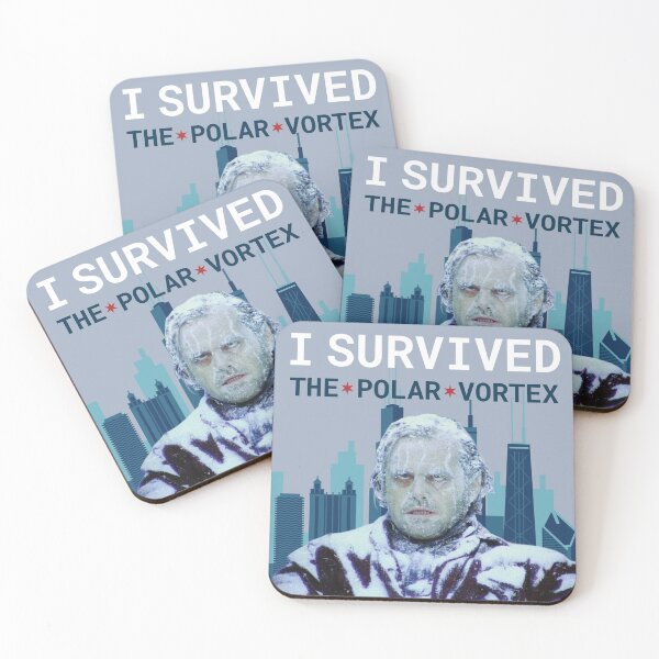 Item preview, I Survived The Polar Vortex - Funny Chicago Winter Humor  designed and sold by aligchi.