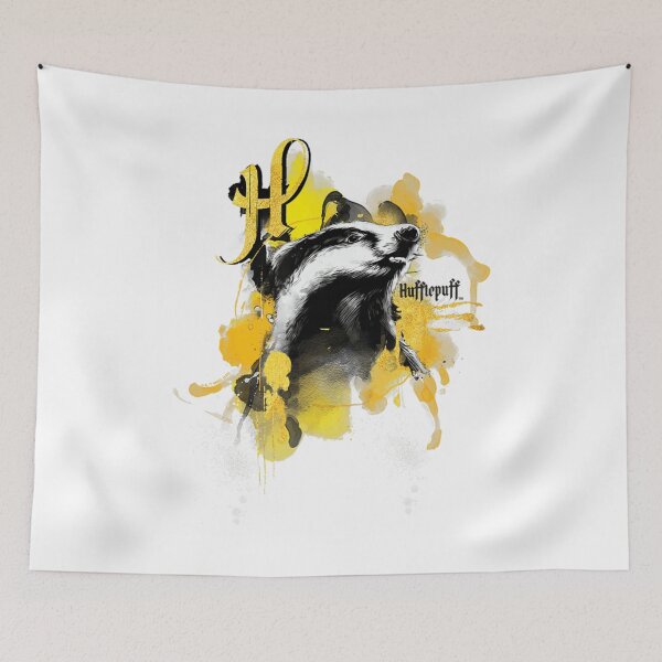 Item preview, harry potter hufflepuff paint splatter designed and sold by ChristianeJacq.