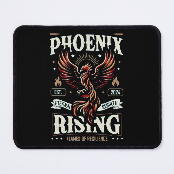 Item preview, Phoenix Rising Flames Of Resilience Eternal Rebirth designed and sold by PerryPerales.