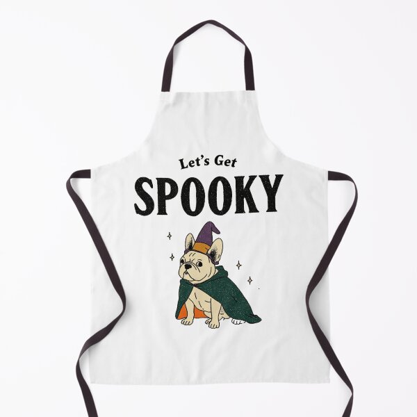 Item preview, Let's Get Spooky Frenchie designed and sold by GrooveAndGlow.