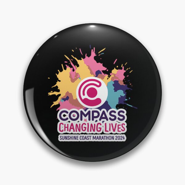 Item preview, Compass Changing Lives Sunshine Coast Marathon 2024 designed and sold by AgricanLemelin.