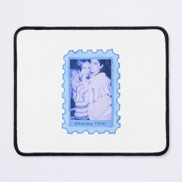 Item preview, Annie and Romona Sterling Point Blue Stamp designed and sold by Ellie On the Bookself.