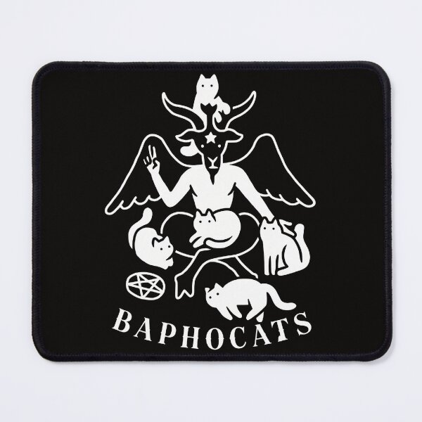 Item preview, Baphocats Design: Baphomet with Cats designed and sold by farris-emel-art.