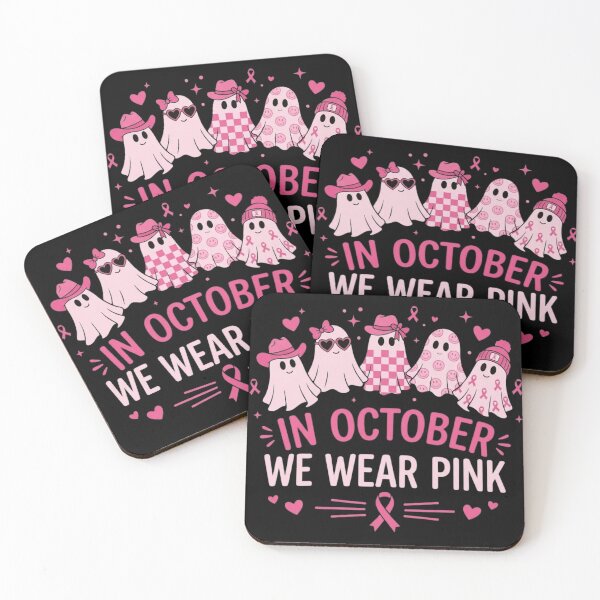 Item preview, In October We Wear Pink Ghosts designed and sold by haitrieuic96.